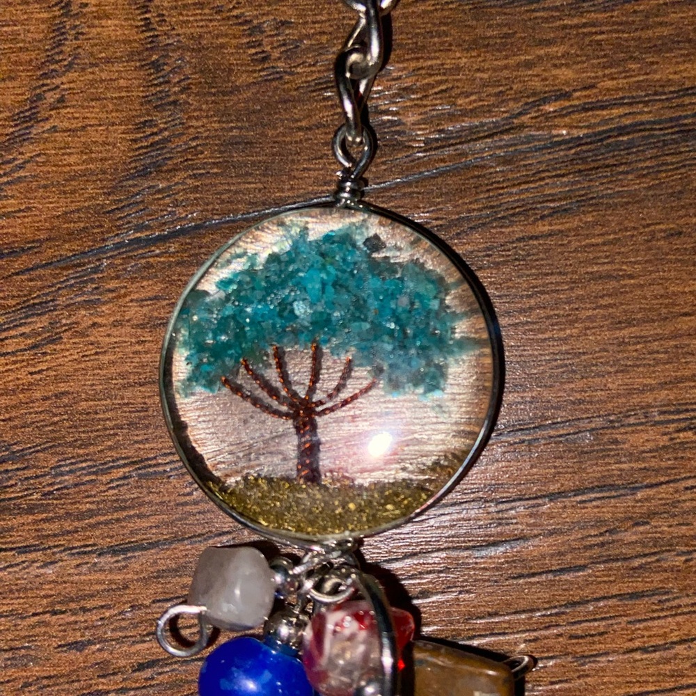 Tree Bead Keychain - Picture 6 of 9